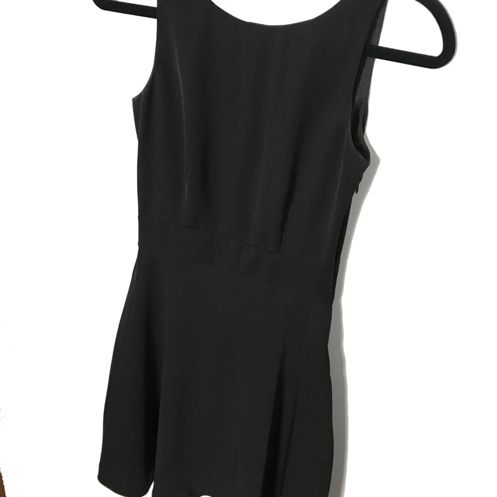 MOON A-LINE BLACK Midi DRESS